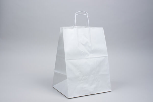 50 Large A3 White Paper Bags Without handles